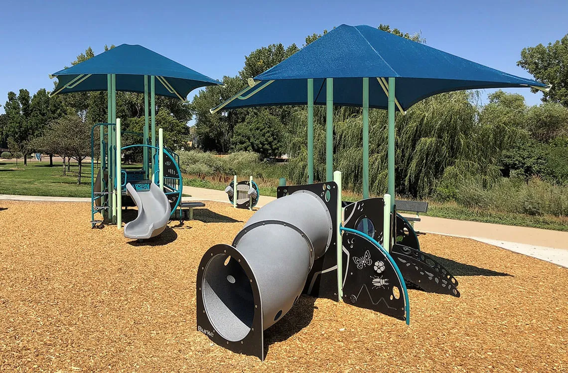 Younger playground space at Greeley West